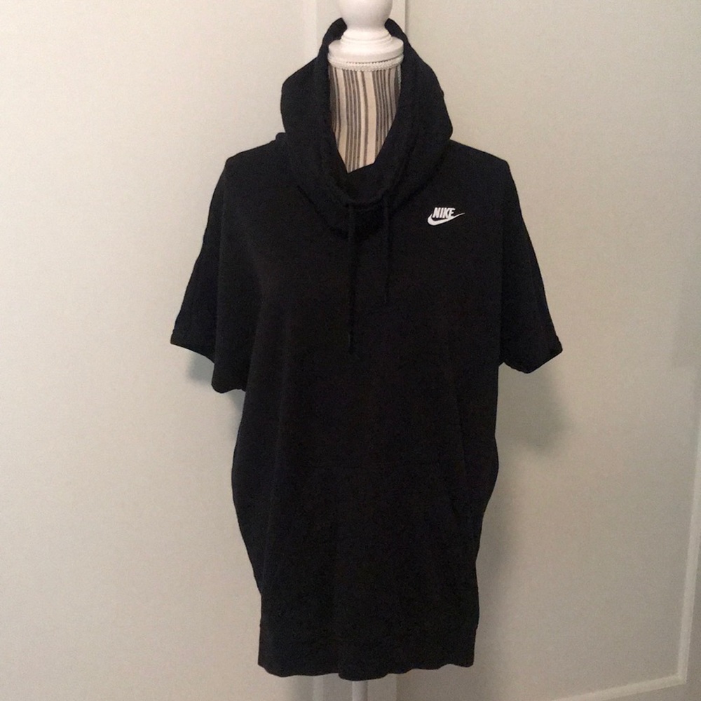 Ladies Nike Short Sleeve Sweatshirt Pullover - Picture 4 of 6